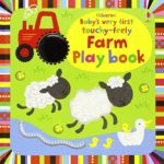 羊は英語で何と鳴く？「Baby’s Very First Touchy-Feely Farm Play Book」★動画有